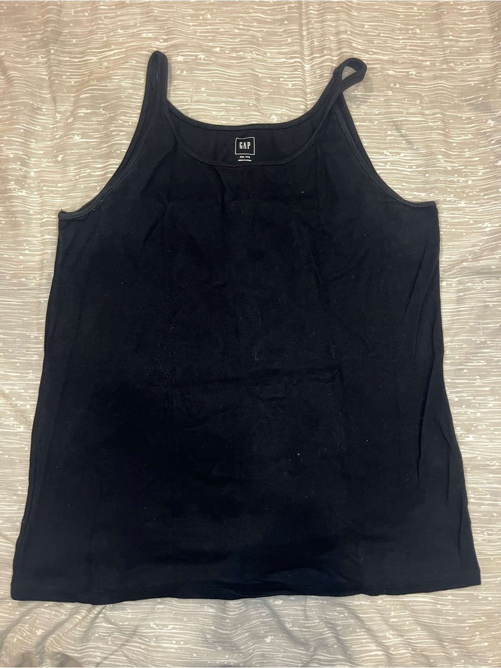 GAP Black Women's Tank Top - Slim Straps